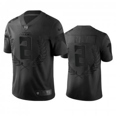 Atlanta Atlanta Falcons #2 Matt Ryan Men's Nike Black NFL MVP Limited Edition Jersey Men's